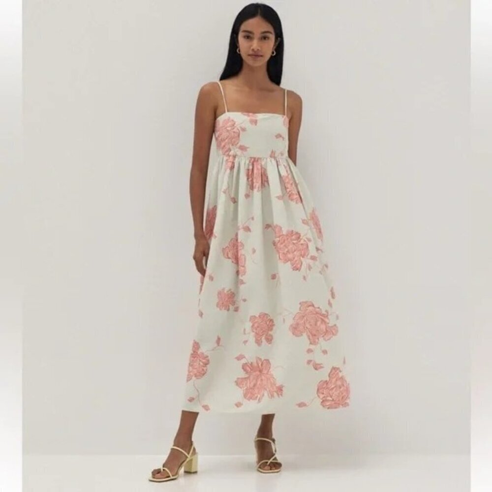 Love Bonito Floral Print Midi Dress XS Size US 2 - Picture 2 of 9